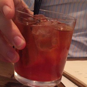 Galangal Americano is a summery, ginger infused negroni